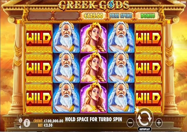 game bài kích hoạt sđt đổi tiền Greek Gods